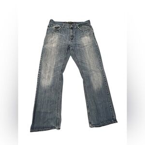 Helix Relaxed Fit Bootcut Blue Jeans‎ 36x32